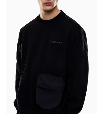 EA7 Athletic Mix sweatshirt black