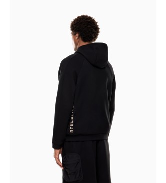 EA7 Sudadera Athletic Mix sort