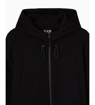 EA7 Sudadera Athletic Mix sort