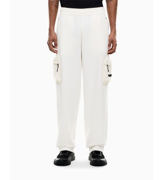 EA7 Athletic Mix beige trousers