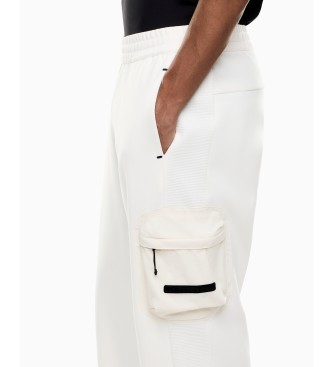 EA7 Athletic Mix beige trousers