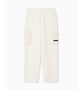 EA7 Athletic Mix beige trousers