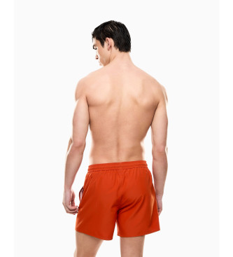 EA7 Medellng baddrkt med orange logotyp