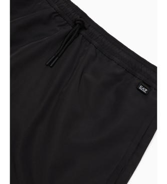EA7 Maillot de bain mi-long avec logo noir  