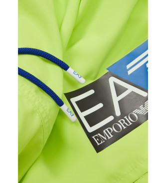 EA7 Logo Badeanzug grn