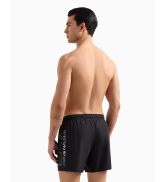 EA7 Fato de banho Maxilogo preto