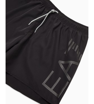 EA7 Fato de banho Maxilogo preto