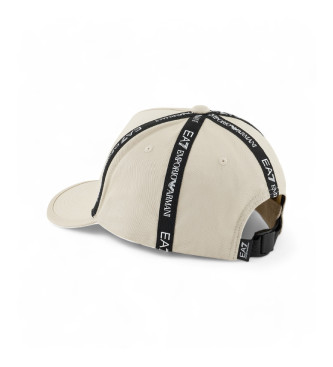 EA7 Beige Baseballkappe