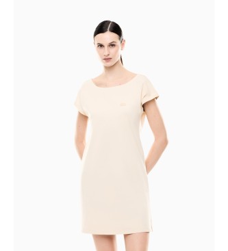 EA7 Stretch dress beige