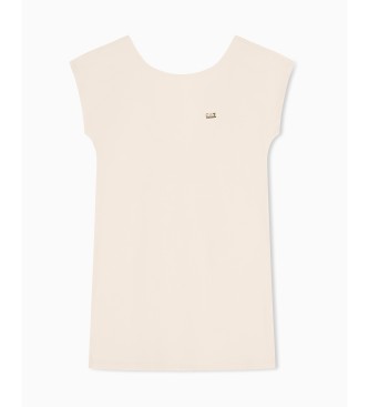 EA7 Stretch dress beige