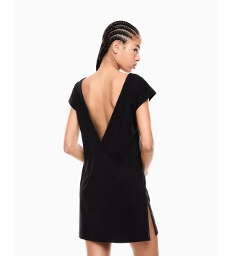 EA7 Beachwear kjole sort