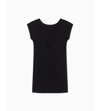 EA7 Beachwear kjole sort