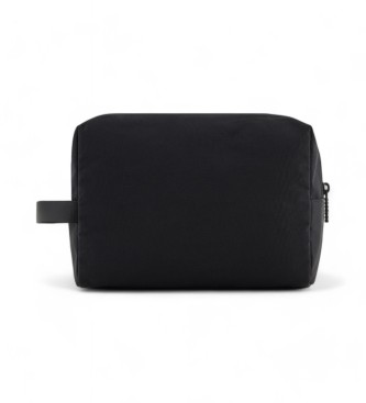 EA7 Logo toiletry bag black