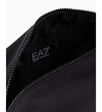 EA7 Logo toiletry bag black