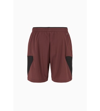 EA7 Short moderne marron