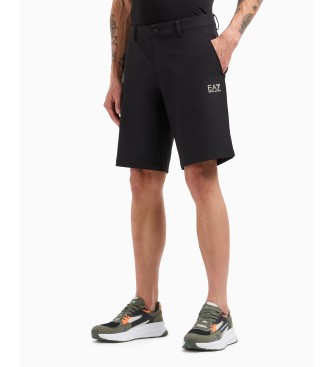 EA7 Short Golf Pro in technical fabric VENTUS7 black