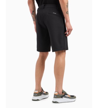 EA7 Short Golf Pro in technical fabric VENTUS7 black