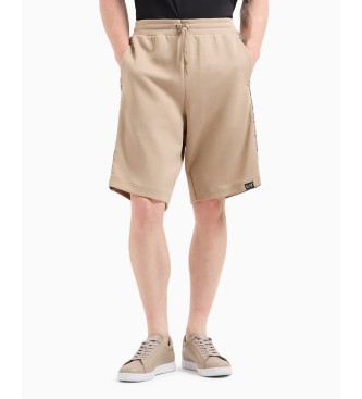 EA7 Bermuda Logo Series marron