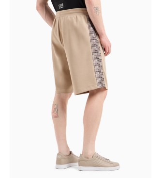 EA7 Bermuda Logo Series marron