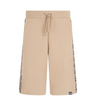 EA7 Bermuda Logo Series marron