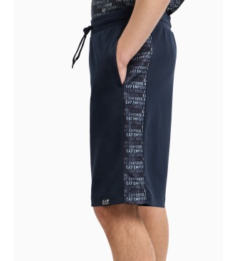 EA7 Bermudashorts Logo Series navy