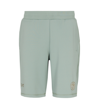 EA7 Bermuda coupe rgulire vert
