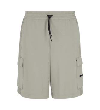 EA7 Graue Cargo-Shorts