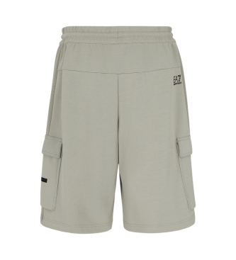 EA7 Graue Cargo-Shorts