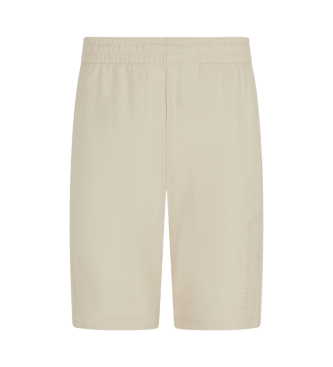 EA7 Bermudashorts i beige bomuld fra Visibility