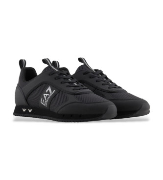 EA7 Zapatillas Black & White Carbon negro