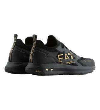 EA7 Sneaker Black & White Height nere