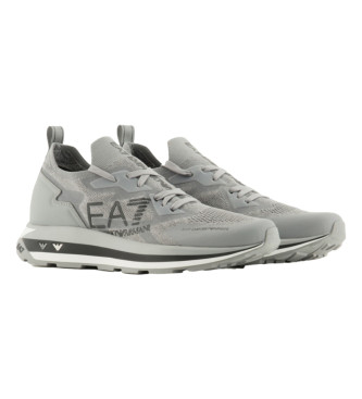EA7 Trainers Black & White Altura grey