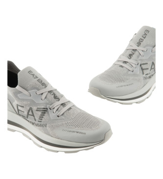 EA7 Trainers Black & White Altura grey