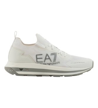 EA7 Buty sportowe czarno-białe Altura white