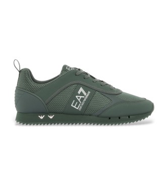 EA7 Zwart-witte koolstofgroene schoenen