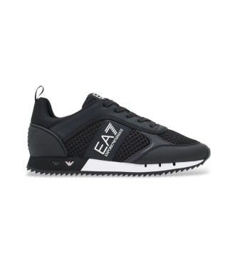 EA7 Buty sportowe czarno-białe
