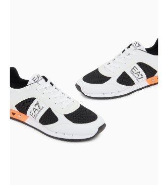 EA7 Superge Črna in bela Šivanke bele, črne