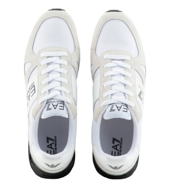 EA7 Trainers Black & White Legacy white