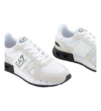 EA7 Trainers Black & White Legacy white