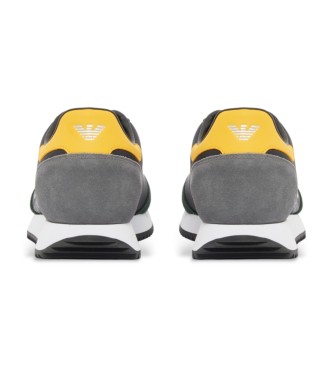 EA7 T�nis Vintage Preto e Branco Preto