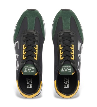 EA7 T�nis Vintage Preto e Branco Preto