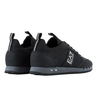 EA7 Black&white Cordura shoes black