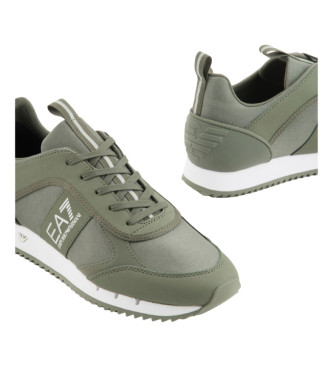 EA7 Chaussures Noir&blanc Cordura vert