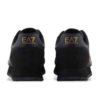 EA7 Trainers Black&White Minime black