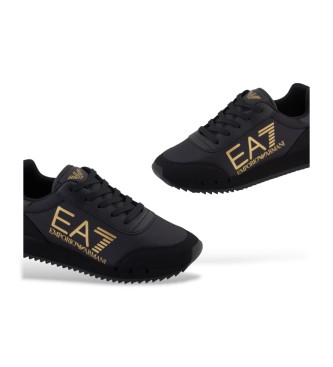 EA7 Trainers Black&White Minime black