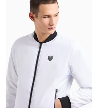 EA7 Casaco bomber em tecido tcnico premium branco
