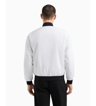 EA7 Casaco bomber em tecido tcnico premium branco