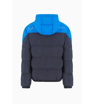 EA7 Atletisch Colour Block marine gewatteerd bomberjack