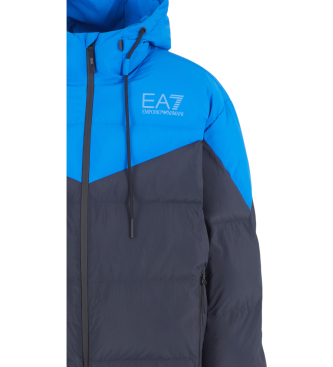 EA7 Bomber acolchada Athletic Colour Block marino