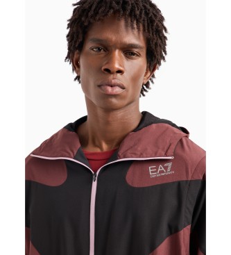 EA7 Chaqueta Athlete Ventus granate